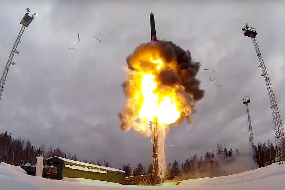 Un ejercicio militar ruso