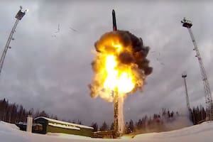 Un ejercicio militar ruso
