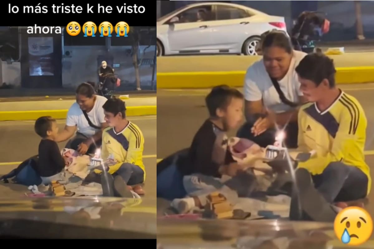 Un emotivo momento familiar causó ternura entre los usuarios de las redes sociales