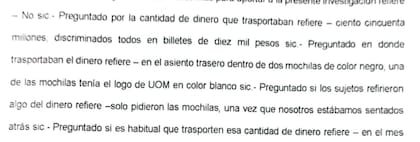 Un empleado de la UOM declaró ante la Justicia que les robaron US$ 150 millones para la construcción del edificio.