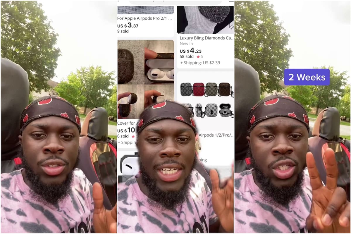 Un emprendedor compartió su forma sencilla y rápida de ganar dinero extra, que consiste en revender fundas para airpods