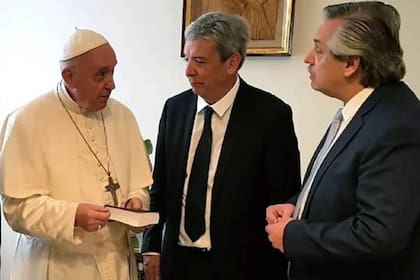 Un encuentro previo del Papa con Alberto Fernández antes de que fuera electo presidente