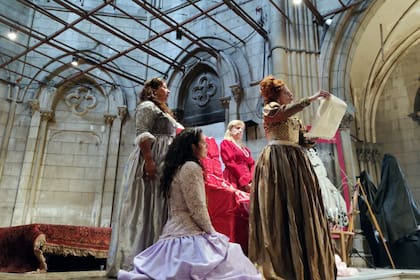 Un ensayo de Soy Elizabeth, en el Templo Escondido