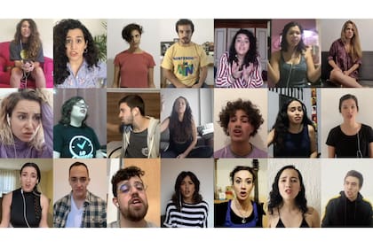 Un ensayo del concierto por streaming que hoy dará Lo quiero ya