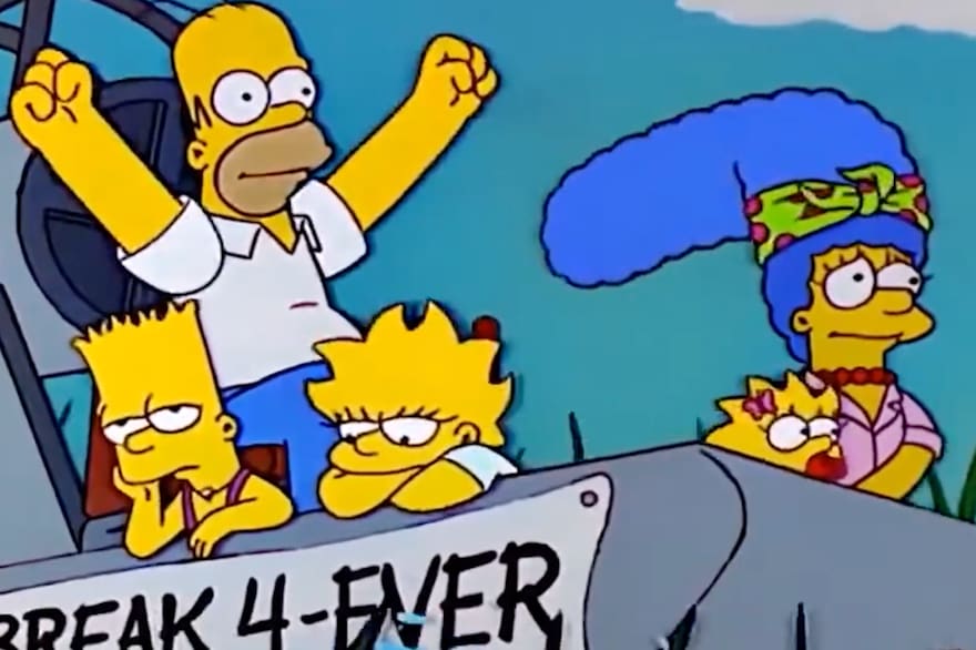 Baby Rapper Simpsons Spring Break El Spring Break de Los Simpson en Florida: el día que coparon Daytona ...