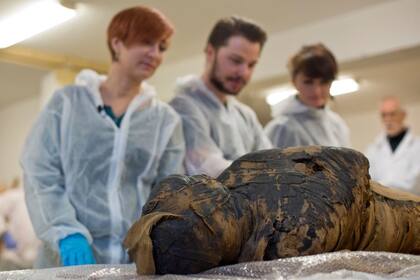 Un equipo de arqueólogos descubrió a la primera momia egipcia embarazada del mundo