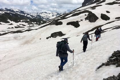 Un equipo de científicos estudió las manchas conocidas como “sangre de glaciar”