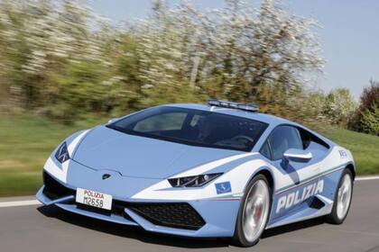 Un equipo de la policía italiana trasladó un riñón en una Lamborghini para poder llegar a tiempo