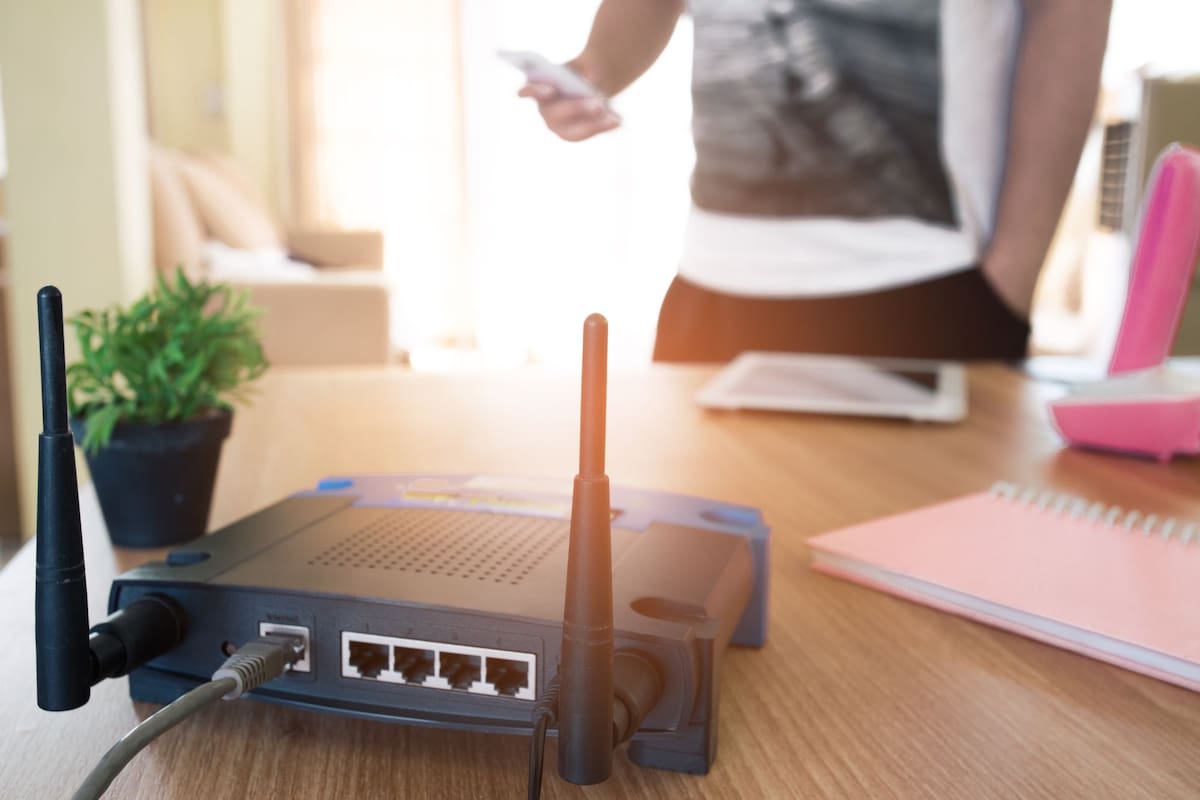 Un equipo fabricado en noviembre de 2007 terminó salvando el día en medio de la pandemia; en la foto, un Linksys de la familia WRT54G