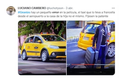 Un error en la película (Captura Twitter)