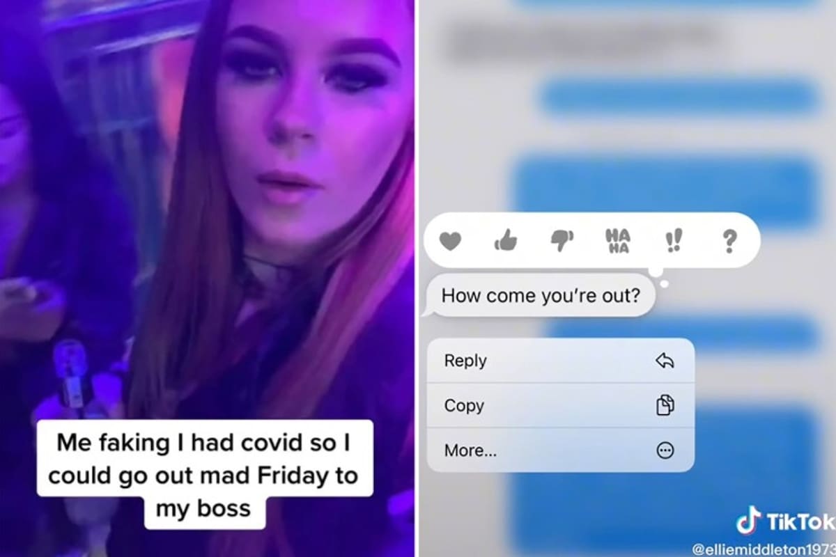 Un error hizo que la coartada se caiga y ponga en riesgo su trabajo. Fuente: TikTok