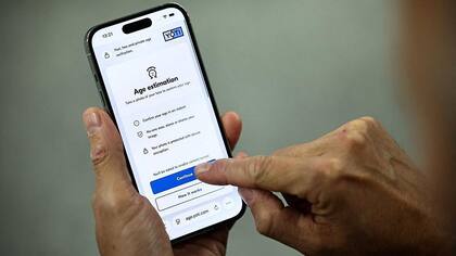 Un escaneo facial es uno de los métodos de verificación de edad que se ofrecen.