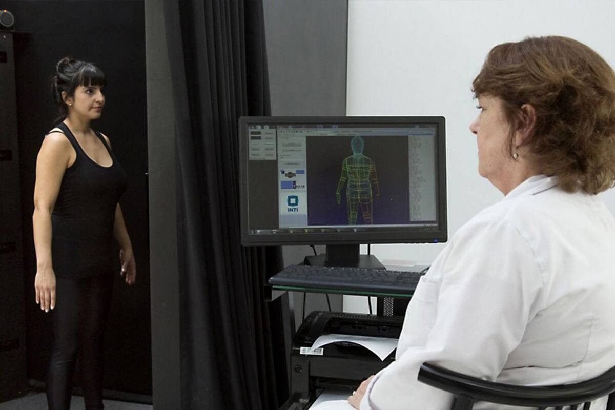 Un escáner 3D del INTI genera una imagen virtual en un lapso de entre diez y quince segundos