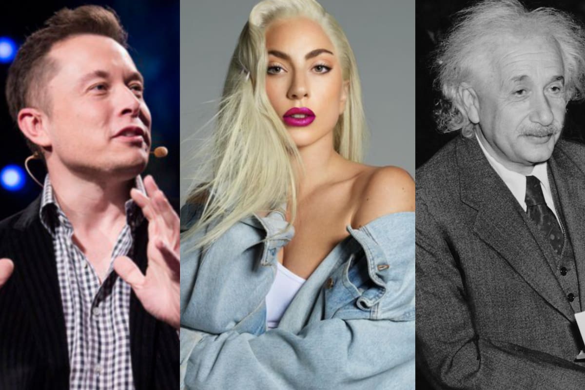 Un especialista reveló las caracteristicas que comparten los genios (Foto archivo / Foto Instagram @ladygaga / Foto archivo)