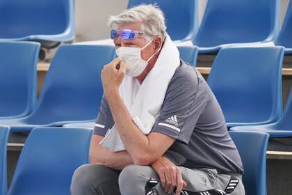 Un espectador siguió así la qualy del Open australiano
