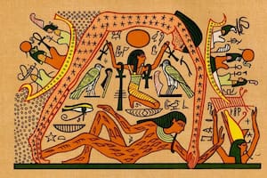 Un estudio estableció el vínculo entre el Antiguo Egipto y la Vía Láctea (Foto: Gentileza Archaeology News)