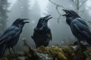 Un estudio revela que los cuervos identifican y recuerdan caras humanas por años