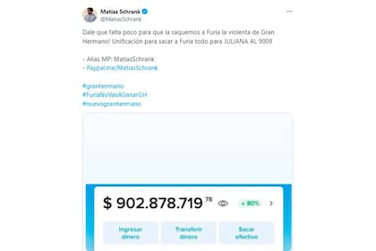 Un exhermanito recauda plata para eliminar a Furia de Gran Hermano