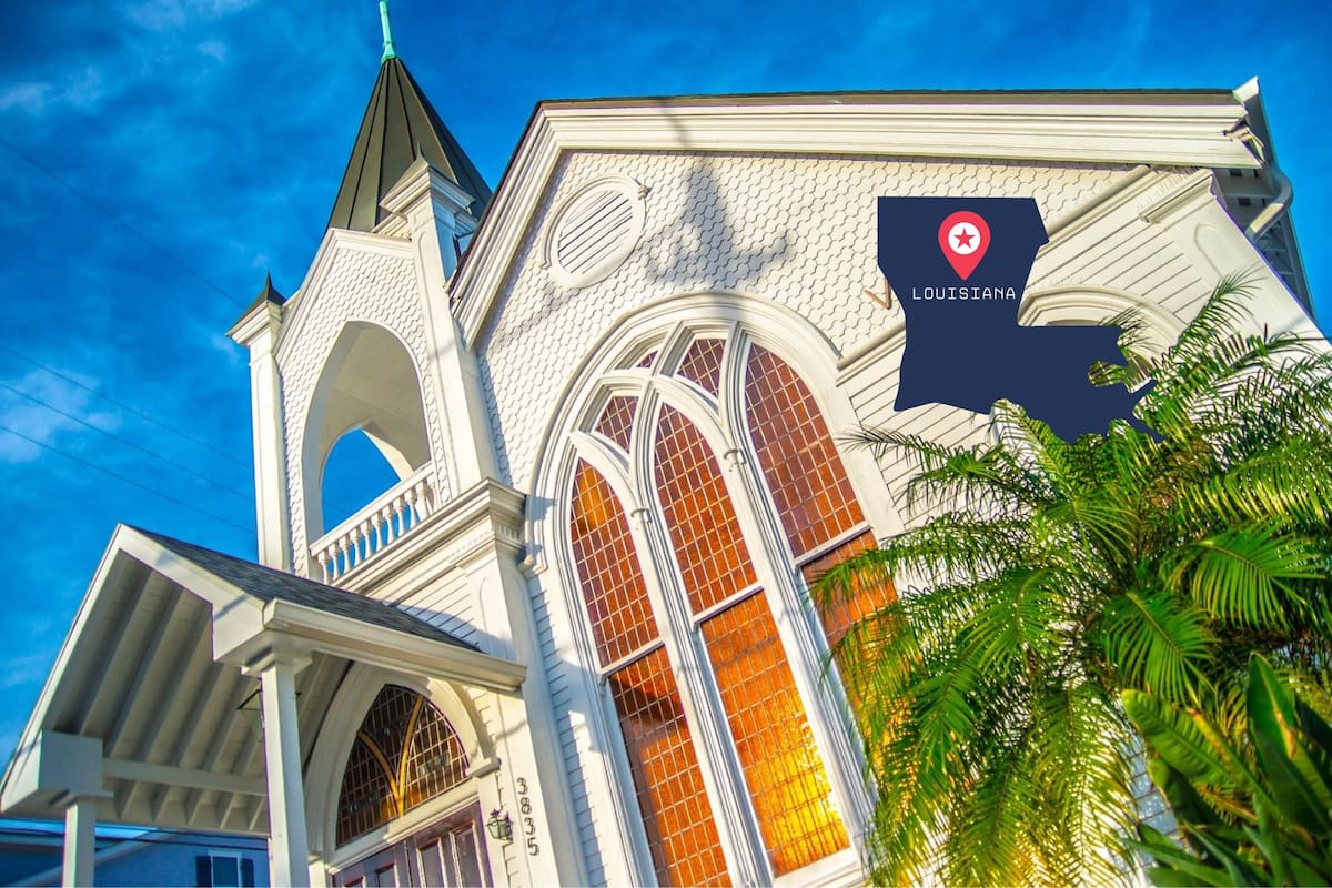 Un famoso restaurante de mariscos y comida americana se encuentra dentro de una iglesia en Nueva Orleans (Web/TRIPADVISOR)