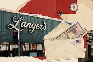 Un restaurante de Los Ángeles recibió una llamativa carta con US$50 de un hombre de Texas