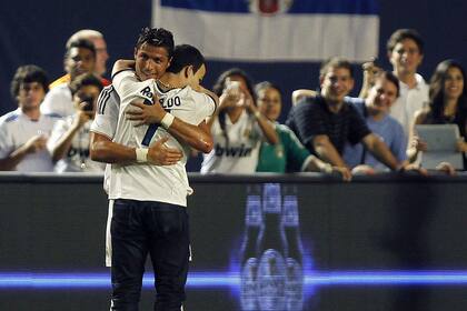 Un fan demasiado amigable de Ronaldo
