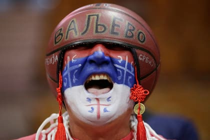 Un fan serbio y su ocurrencia