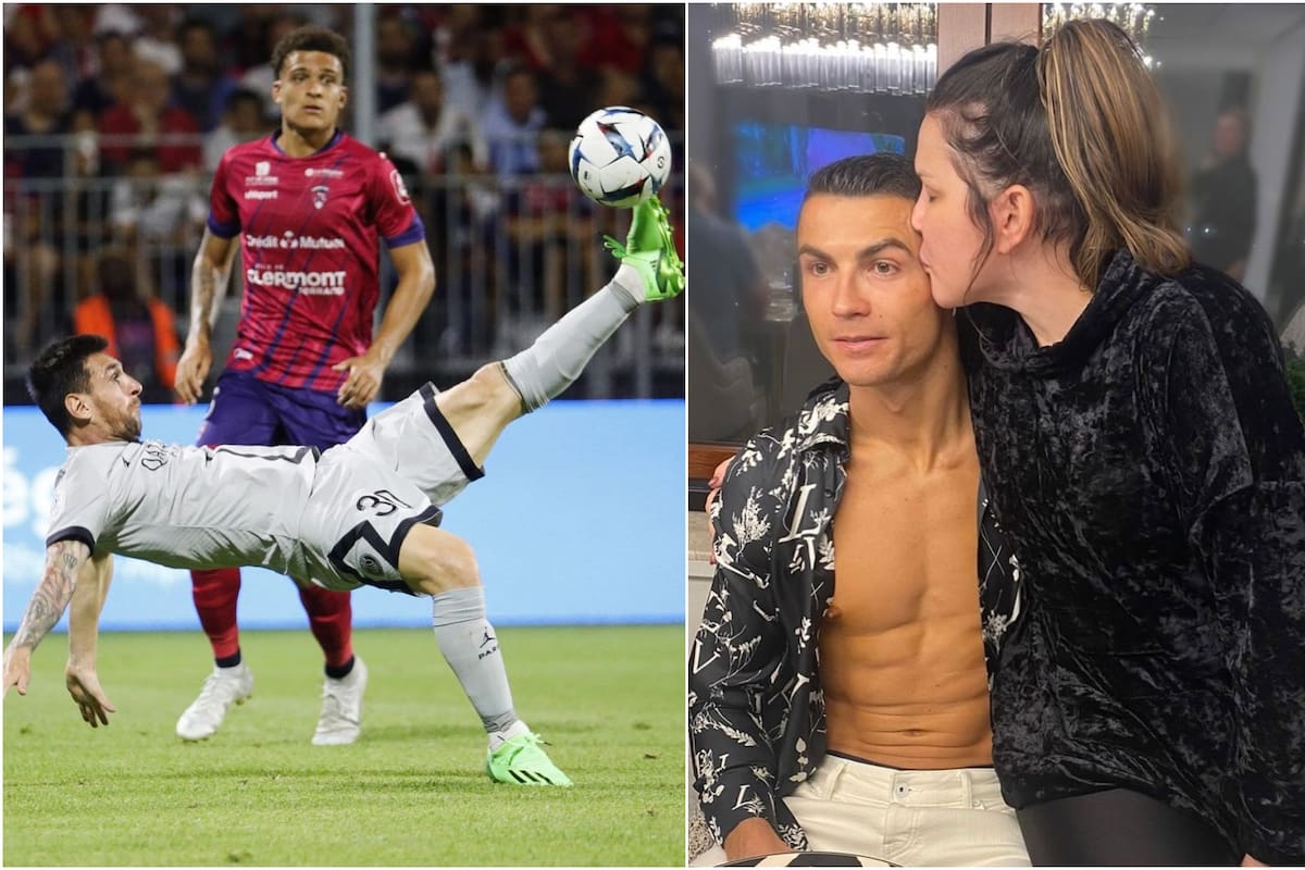 Un fanático comparó los goles de chilena de Messi y Cristiano y la hermana del portugués opinó al respecto