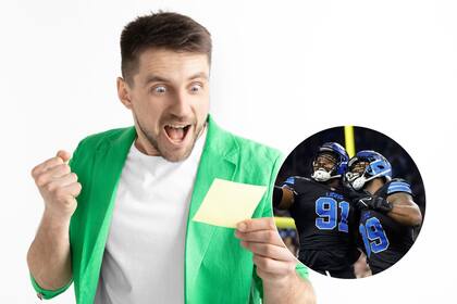 Un fanático de los Detroit Lions ganó miles de dólares