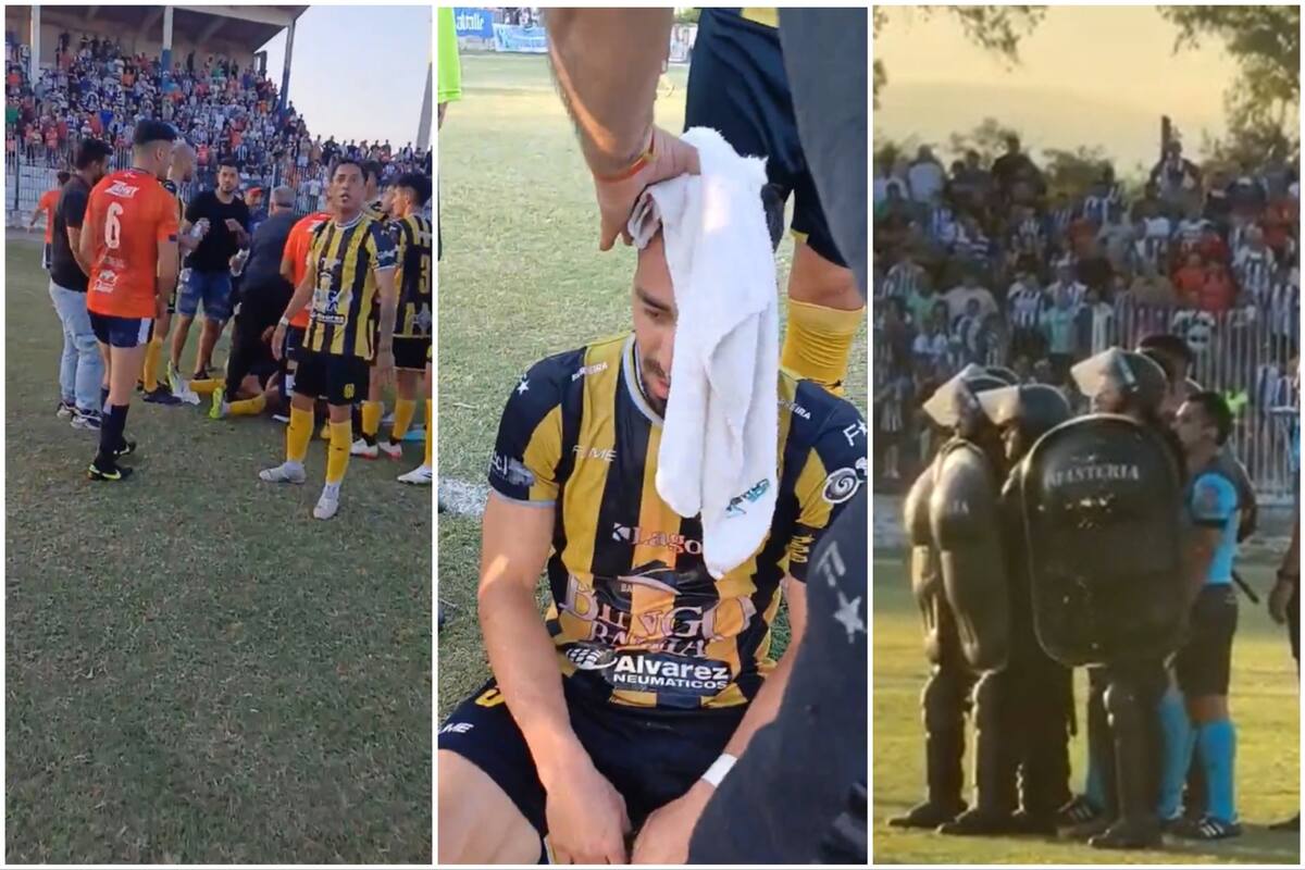 Un final escandaloso en Santiago del Estero por los cuartos de final entre Olimpo de Bahía Blanca y Sarmiento de La Banda