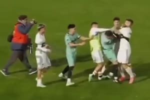 La pelea de Benedetto con Gallardo y la descalificadora frase del jugador de Sarmiento contra el delantero de Boca