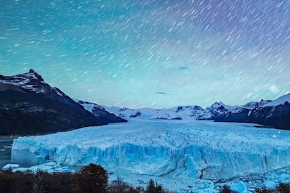 Un fotógrafo mostró lo que visualizó en el glaciar Perito Moreno (Foto Instagram @rodrigoterren)