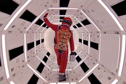 Un fotograma de la película 2001, Odisea del espacio