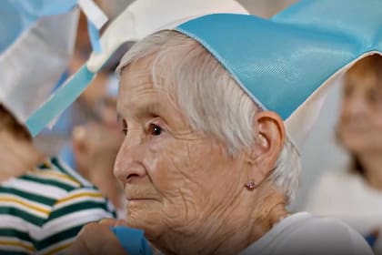 Un fragmento del video publicado por PAMI