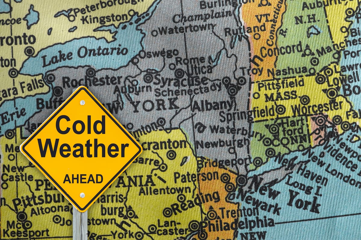 Un frente frío que se desplazará de manera seca sobre Nueva York a partir del viernes y marcará el final de una semana cálida y húmeda