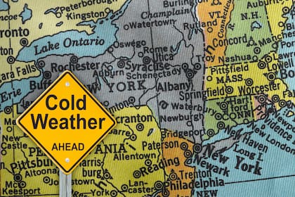 Un frente frío que se desplazará de manera seca sobre Nueva York a partir del viernes y marcará el final de una semana cálida y húmeda