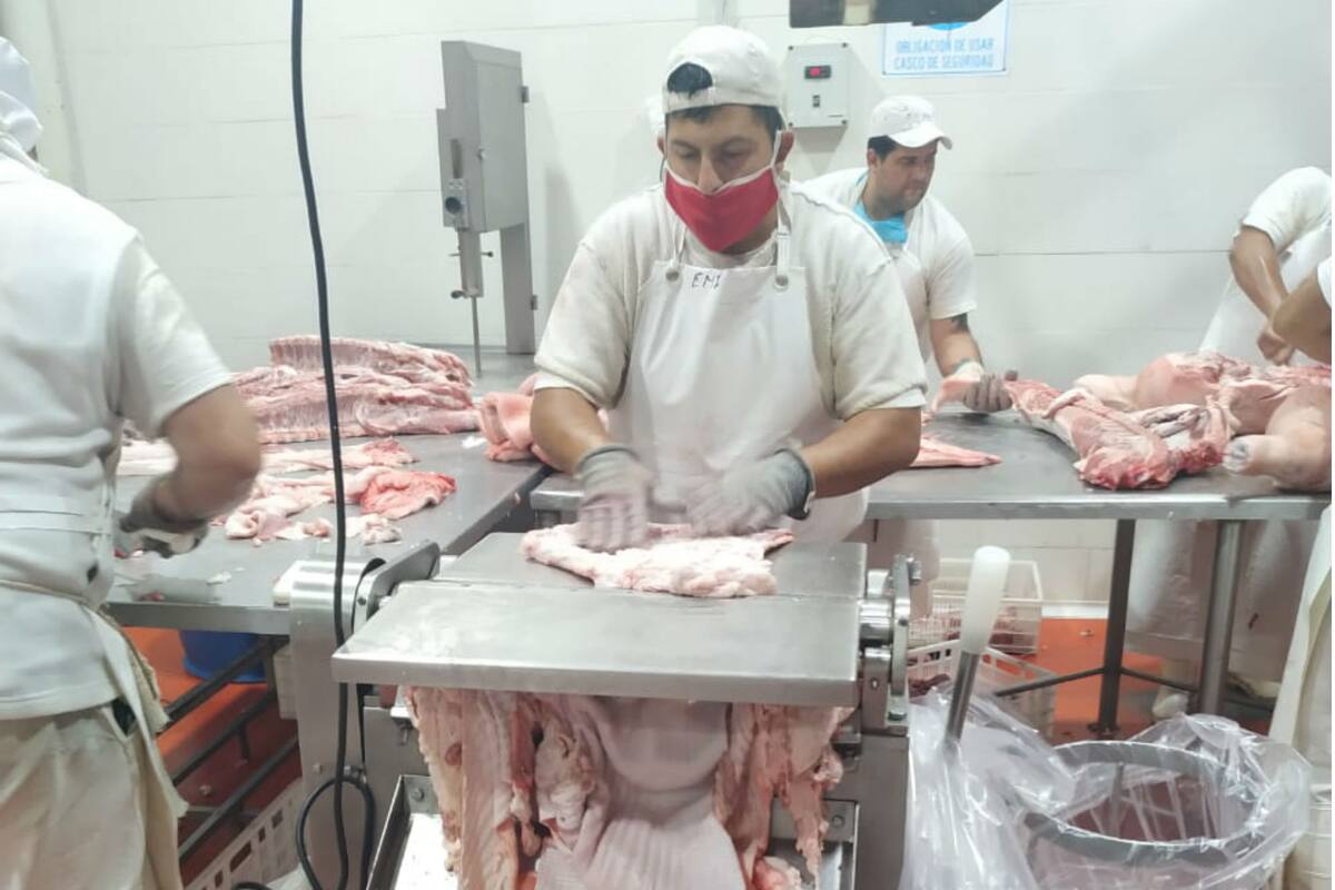 Un frigorífico se hizo cargo de los costos de la faena y entrega de la carne