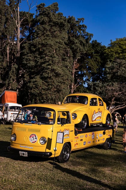 Un Fusca de 1979, del Club Sudamericano Volkswagen Argentina.
