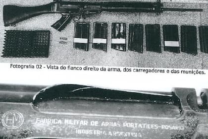 Un fusil del Ejército Argentino fue hallado en una favela de Río de Janeiro durante un operativo contra el crimen organizado