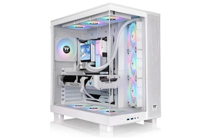 Un gabinete debe combinar el aspecto con un espacio adecuado para los componentes al tiempo que permite un flujo de aire para mantenerlos refrigerados