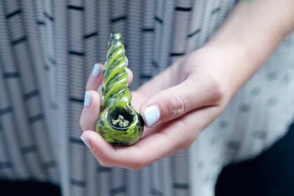 Un ganador de la lotería soñaba con que la marihuana se volviera legal; la foto es solo ilustrativa