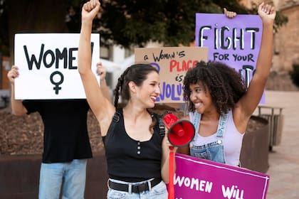 Un gran sector de mujeres estadounidenses que repudian la elección Trump como presidente y decidieron impulsar este movimiento en Estados Unidos (imagen ilustrativa)