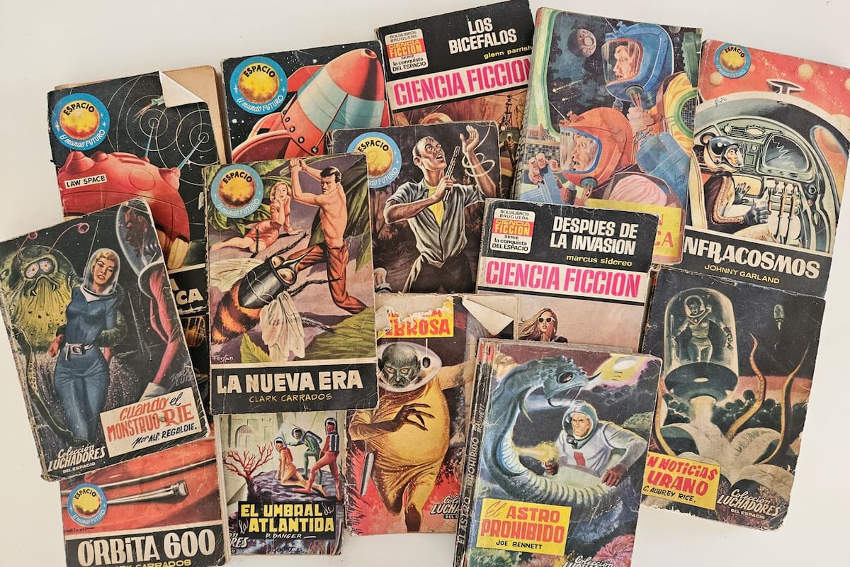 Un gran viaje puede comenzar humildemente; algunos de los libritos de ciencia ficción que me enseñaron el placer de la lectura, a los 8 años