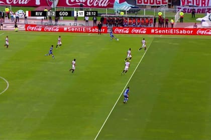 Un grosero error del juez de línea