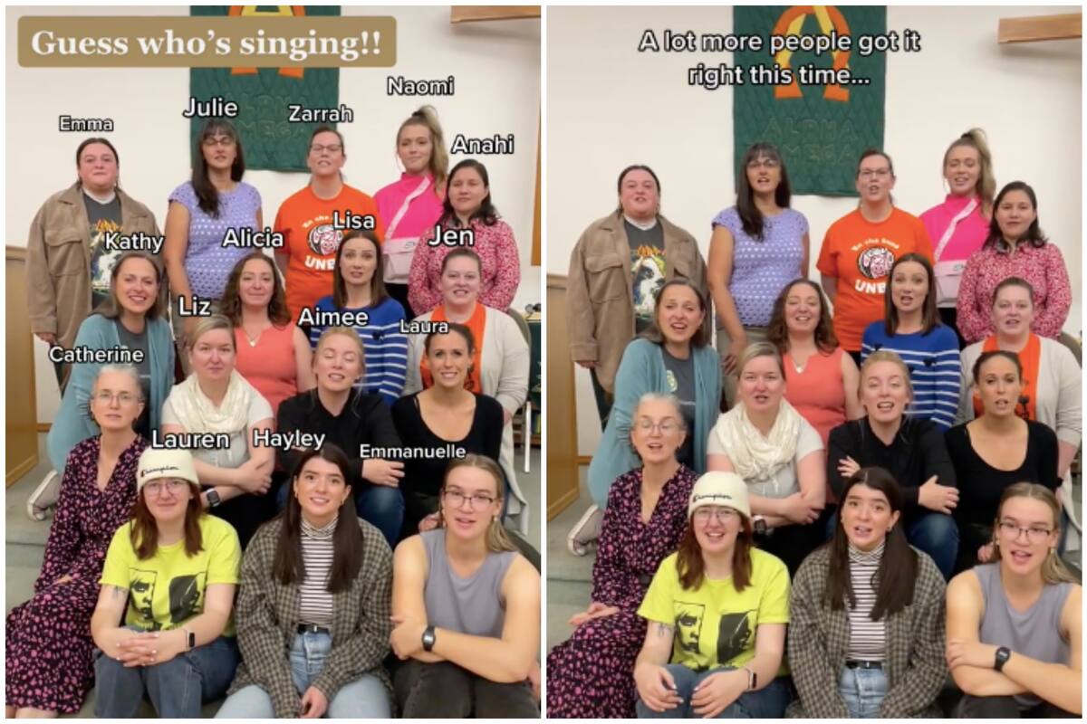 Un grupo coral canadiense se volvió viral gracias a sus desafíos