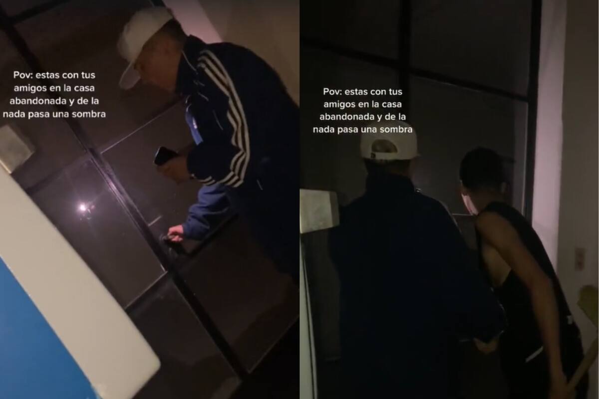 Un grupo de amigos vivieron una situación aterrorizante en una casa abandonada