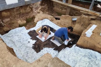 Un grupo de arqueólogos alemanes halló una bodega romana del siglo I d.C