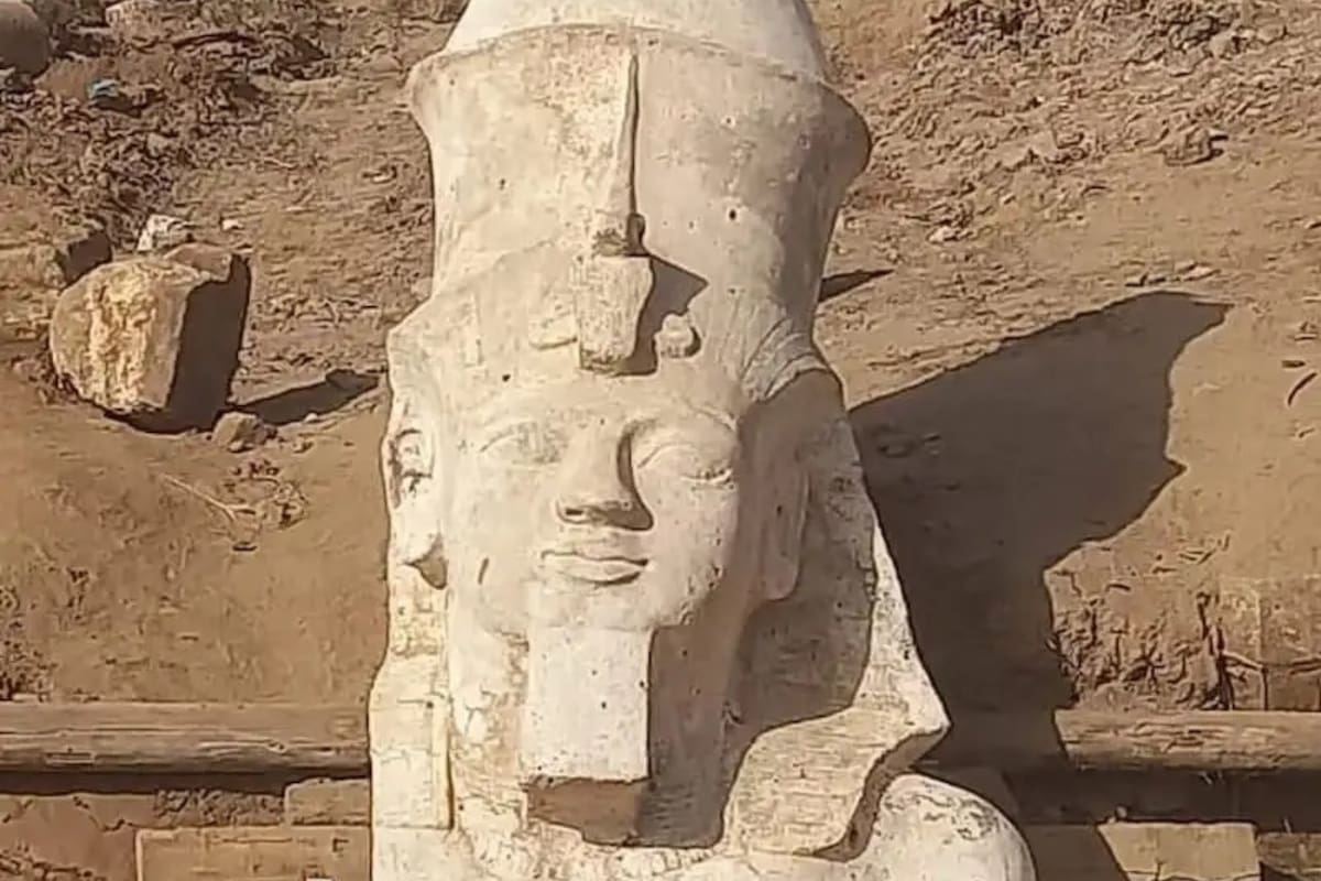 Un grupo de arqueólogos egipcios halló una estructura colosal en honor a Ramsés II