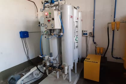 Un grupo de empresarios y productores agropecuarios del sur de Santa Fe donaron al hospital de Rufino una planta de oxígeno de tipo PSA