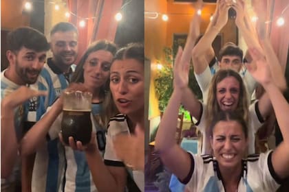 Un grupo de españoles armó un Fernet y bailó cuarteto en un contenido que se hizo viral en TikTok