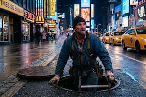 Entran y salen de las alcantarillas de Nueva York y la policía los investiga